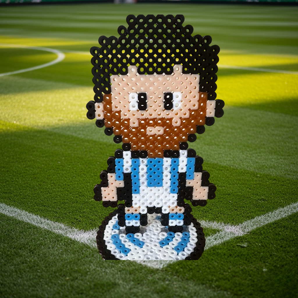 Messi pärlplatta mönster