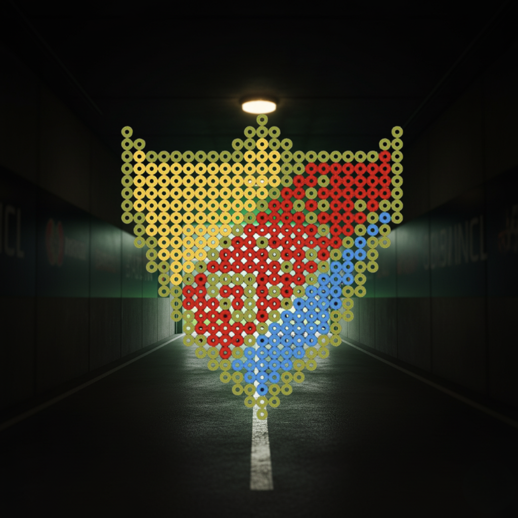 Svenska fotbollslandslaget pärlplatta