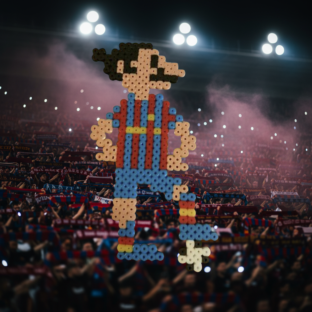 Zlatan Ibrahimovic pärlplatta mönster